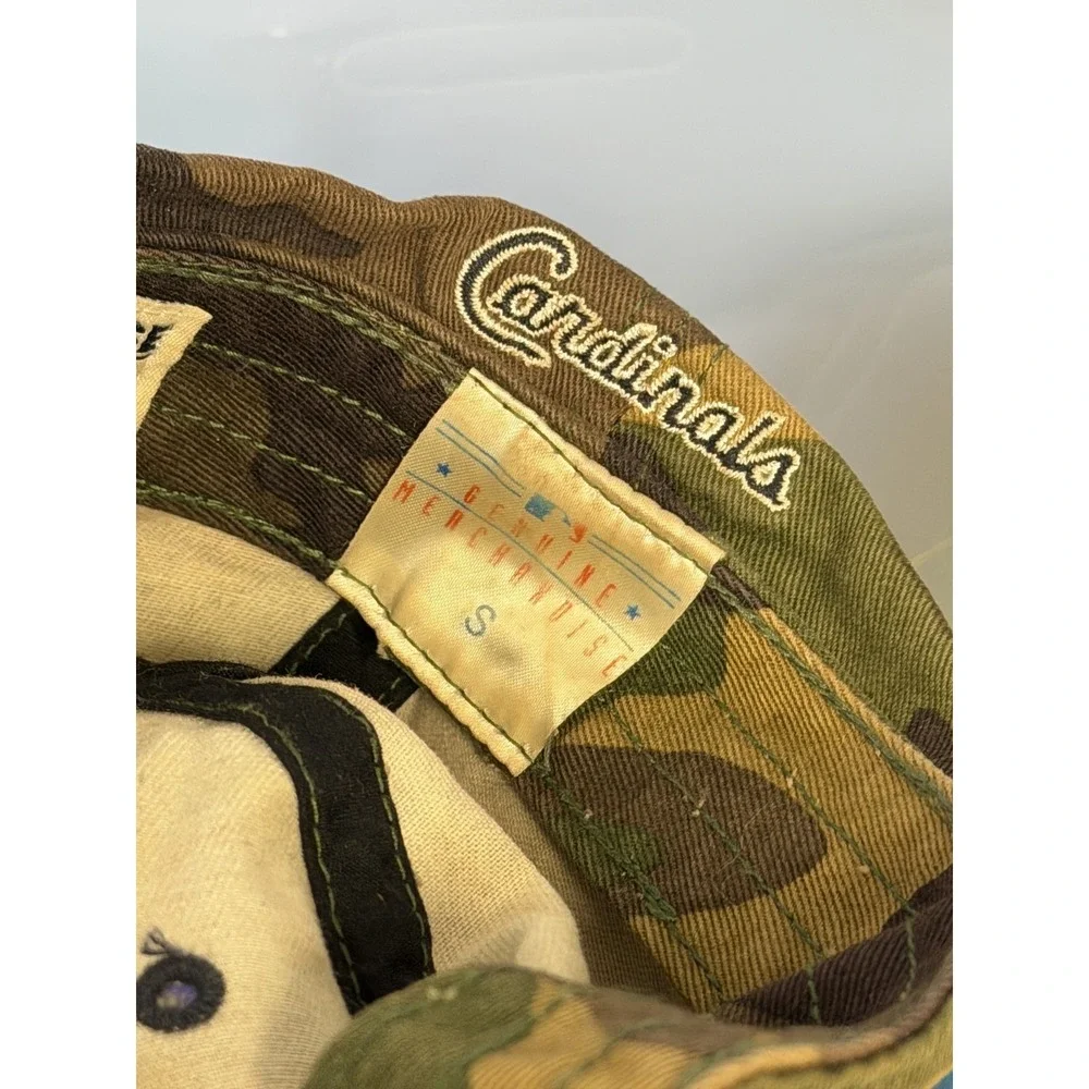 The Franchise St. Louis Cardinals Camo Fitted Baseball Cap Size S